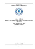 Giáo trình Trắc địa công trình nhà cao tầng và dạng tháp (Nghề: Trắc địa công trình - Cao đẳng) - Trường Cao đẳng nghề Xây dựng