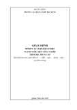 Giáo trình Vật liệu - khí cụ điện (Nghề: Điện công nghiệp - Trung cấp) - Trường Cao đẳng nghề Xây dựng