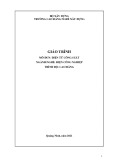 Giáo trình Điện tử công suất (Nghề: Điện công nghiệp - Cao đẳng) - Trường Cao đẳng nghề Xây dựng