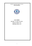 Giáo trình Vật liệu xây dựng (Nghề: Cốt thép - hàn - Trung cấp) - Trường Cao đẳng nghề Xây dựng