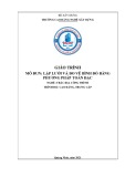 Giáo trình Lập lưới và đo vẽ bình đồ bằng phương pháp toàn đạc (Nghề: Trắc địa công trình - CĐ/TC) - Trường Cao đẳng nghề Xây dựng