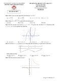 Đề thi giữa học kì 1 môn Toán lớp 12 năm 2021-2022 - Trường THPT Trần Hưng Đạo (Mã đề 132)
