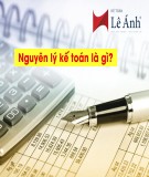 Bài giảng Nguyên lý kế toán - Học viện Tài chính