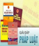 Sổ tay Hỏi đáp, tình huống một số quy định mới của Bộ luật dân sự