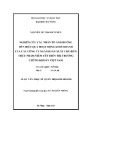 Luận văn Thạc sĩ Quản trị kinh doanh: Nghiên cứu các nhân tố ảnh hưởng đến hiệu quả hoạt động kinh doanh của các công ty ngành sản xuất chế biến thực phẩm niêm yết trên thị trường chứng khoán Việt Nam