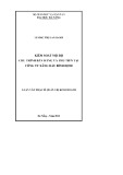 Luận văn Thạc sĩ Quản trị kinh doanh: Kiểm soát nội bộ chu trình bán hàng và thu tiền tại Công ty Xăng dầu Bình Định