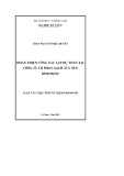Luận văn Thạc sĩ Quản trị kinh doanh: Hoàn thiện công tác lập dự toán tại Công ty cổ phần Gạch tuy nen Bình Định