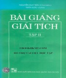 Tuyển tập bài giảng môn Giải tích (Tập 2): Phần 2