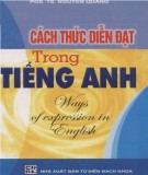 Phương thức diễn đạt trong tiếng Anh: Phần 1