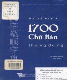 Cách Viết 1700 Chữ Hán Thông Dụng 2