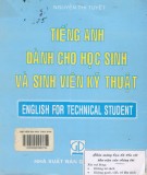 Giáo trình Tiếng Anh dành cho học sinh và sinh viên kỹ thuật: Phần 1