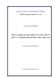 Luận án Tiến sĩ Kinh tế: Nâng cao hiệu quả hoạt động của Tổng công ty Đầu tư và Kinh doanh vốn nhà nước ở Việt Nam