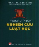 Tìm hiểu các phương pháp nghiên cứu luật học: Phần 1