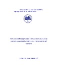 Luận văn Thạc sĩ Kinh tế: Nâng cao chất lượng dịch vụ ngân hàng bán lẻ tại Ngân hàng Thương mại Cổ phần Ngoại thương Việt Nam - Chi nhánh TP. Hồ Chí Minh