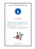 Giáo trình Lắp ráp và cài đặt máy tính (Nghề: Quản trị mạng máy tính - Cao đẳng) - Trường Cao đẳng Cộng đồng Đồng Tháp