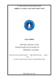 Giáo trình Kinh tế vi mô (Nghề: Quản trị doanh nghiệp vừa và nhỏ - Cao đẳng) - Trường Cao đẳng Cộng đồng Đồng Tháp