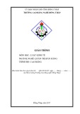 Giáo trình Luật kinh tế (Nghề: Quản trị bán hàng - Cao đẳng) - Trường Cao đẳng nghề Đồng Tháp