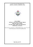 Giáo trình Ứng dụng tin học trong thiết kế trang phục (Nghề: Thiết kế thời trang - Cao đẳng) - Trường Cao đẳng nghề Đồng Tháp