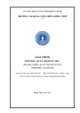 Giáo trình Quản trị hàng hoá (Nghề: Quản trị bán hàng - Cao đẳng) - Trường Cao đẳng Cộng đồng Đồng Tháp