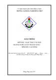 Giáo trình Soạn thảo văn bản (Nghề: Quản trị bán hàng - Cao đẳng) - Trường Cao đẳng nghề Đồng Tháp