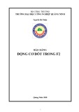 Bài giảng Động cơ đốt trong F2 - Trường ĐH Công nghiệp Quảng Ninh