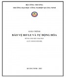 Giáo trình Bảo vệ rơ le và tự động hóa: Phần 1 - Trường ĐH Công nghiệp Quảng Ninh