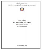 Giáo trình Lý thuyết đồ họa: Phần 1 - Trường ĐH Công nghiệp Quảng Ninh