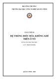 Giáo trình Hệ thống điều hòa không khí trên ô tô - Trường ĐH Công nghiệp Quảng Ninh