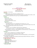 Giáo án môn Địa lí lớp 7 sách Cánh diều (Học kỳ 1)