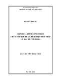 Luận án Tiến sĩ Địa chất: Đánh giá tiềm năng thấm chứa dầu khí trầm tích điện trở thấp lô 16-1 bể Cửu Long