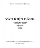 Toàn tập về Văn kiện Đảng (1957) - Tập 18