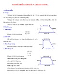 Giáo án Hình học 8 - Chủ đề: Tứ giác và hình thang