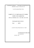 Luận văn Thạc sĩ Khoa học Thư viện: Nghiên cứu và triển khai thử ngiệm chiến lược marketing Trung tâm học liệu - Đại học Cần Thơ