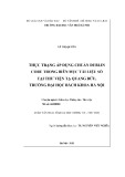 Luận văn Thạc sĩ Khoa học Thông tin Thư viện: Thực trạng áp dụng chuẩn Dublin Core trong biên mục tài liệu số tại thư viện Tạ Quang Bửu, trường Đại học Bách khoa Hà Nội