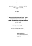 Luận văn Thạc sĩ Khoa học Thư viện: Tăng cường hoạt động thư viện - thông tin tại thư viện Khoa học Tổng hợp thành phố Đà Nẵng trong giai đoạn đổi mới đất nước