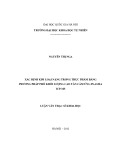 Luận văn Thạc sĩ Khoa học: Xác định kim loại nặng trong thực phẩm bằng phương pháp phổ khối lượng cao tần cảm ứng Plasma ICP-MS