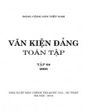 Toàn tập về Văn kiện Đảng (2005) - Tập 64