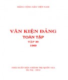 Toàn tập về Văn kiện Đảng (1969) - Tập 30