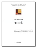 Giáo trình Thuế (Nghề: Quản trị doanh nghiệp vừa và nhỏ - Trình độ: Cao đẳng) - Cao đẳng Cộng đồng Lào Cai