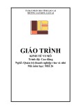 Giáo trình Kinh tế vĩ mô (Nghề: Quản trị doanh nghiệp vừa và nhỏ - Trình độ: Cao đẳng nghề) - Cao đẳng Cộng đồng Lào Cai