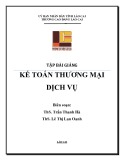 Tập bài giảng Kế toán thương mại dịch vụ - Cao đẳng Cộng đồng Lào Cai