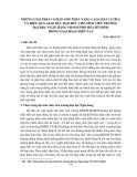 Những giải pháp cơ bản góp phần nâng cao chất lượng và hiệu quả giáo dục đạo đức cho sinh viên trường Đại học Ngân hàng thành phố Hồ Chí Minh trong giai đoạn hiện nay