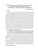 Ảnh hưởng đạo đức nghề nghiệp của đội ngũ cán bộ - giảng viên ở trường cao đẳng – đại học trong công tác giáo dục đạo đức cho sinh viên