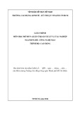 Giáo trình Quản lý sản xuất và tác nghiệp (Ngành: Công nghệ may - Trình độ: Cao đẳng) - Trường CĐ Kinh tế - Kỹ thuật Vinatex TP. HCM