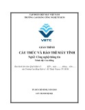 Giáo trình Cấu trúc và bảo trì máy tính (Ngành/Nghề: Công nghệ thông tin – Trình độ: Cao đẳng) - Trường CĐ Kinh tế - Kỹ thuật Vinatex TP. HCM