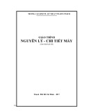 Giáo trình Nguyên lý - Chi tiết máy - Trường CĐ Kinh tế - Kỹ thuật Vinatex TP. HCM