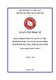 Luận văn Thạc sĩ Quản lý kinh tế: Hoàn thiện công tác quản lý thu bảo hiểm xã hội bắt buộc tại cơ quan BH thành phố Hạ Long, tỉnh Quảng Ninh