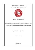 Luận văn Thạc sĩ Tài chính Ngân hàng: Hoàn thiện công tác bảo đảm tiền vay bằng tài sản tại Ngân hàng Thương mại Cổ phần Quốc Dân