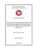 Luận văn Thạc sĩ Tài chính Ngân hàng: Thực trạng và giải pháp hoàn thiện văn hóa doanh nghiệp tại Ngân hàng Thương mại cổ phần Công Thương Việt Nam - chi nhánh Tây Thăng Long