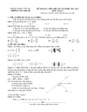 Đề thi giữa học kì 1 môn Toán lớp 7 năm 2021-2022 có đáp án - Trường THCS Đại Tự